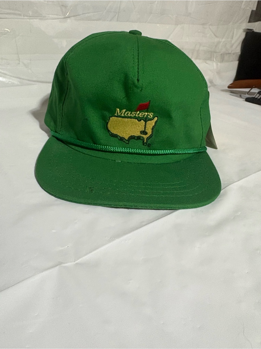 Vintage Masters Hat with 1988 Masters ticket attached great piece!!